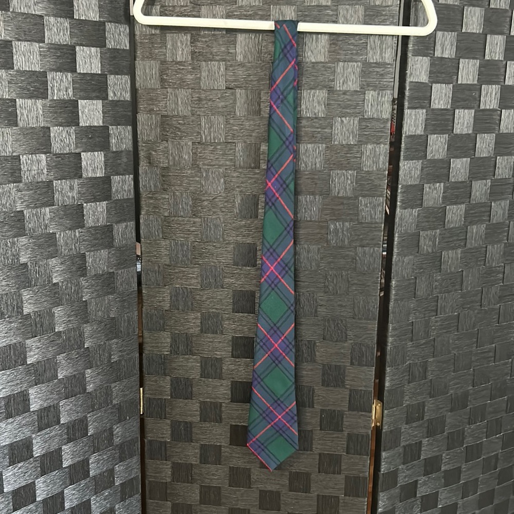 Shaw Tartan Scottish Wool Tie Men’s